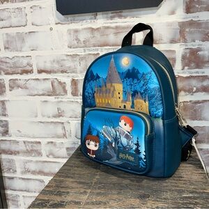 Harry Potter funko Themed Blue Backpack bag